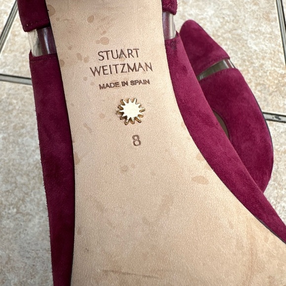 Stuart Weitzman suede heels shoes - Picture 13 of 13